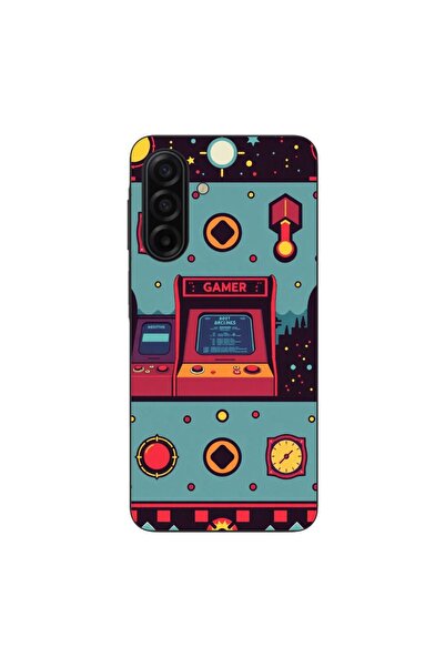 OEM Калъф, съвместим със Samsung Galaxy A17, силиконов гел TPU, с десен Геймъ...