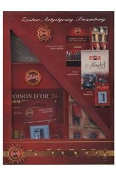 Koh-i Noor Set de pictură: pasteluri uscate+carnet+radieră