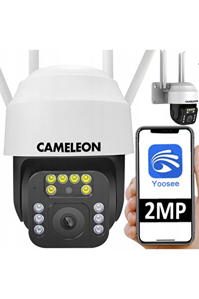 Cameleon Cameră de exterior rotativă WiFi IP cu zoom pentru monitorizare