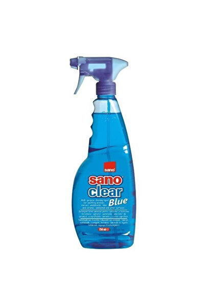 Sano Detergent pentru Geamuri Albastru – Clear Blue, 750 ml