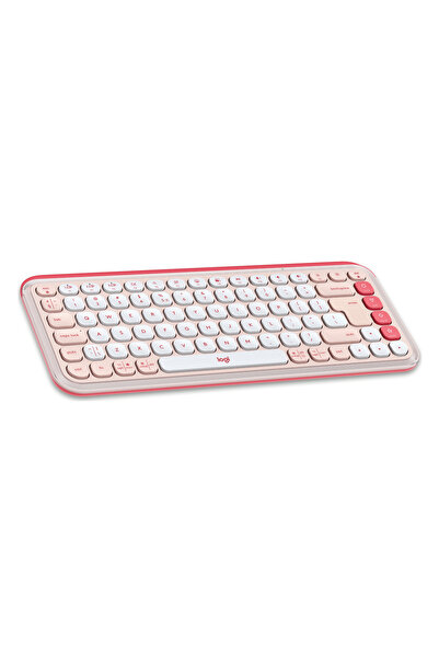 Kraft&dele Tastatură Logitech POP Icon Keys Roz Bluetooth fără fir