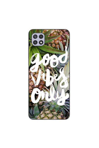 OEM Husa compatibila cu Samsung Galaxy A22 5G Silicon Gel Tpu Model Good Vibe...