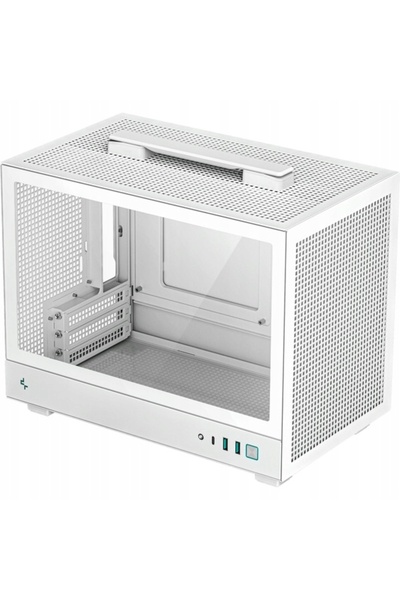 Kraft&dele Carcasă pentru computer DeepCool CH160 mini ITX cu fereastră, albă