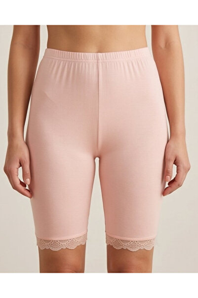 REDTAG Women Pink and Grey And Knit Shorts Set (2 Piece)