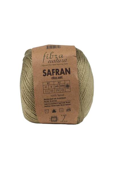 Fibra Natura Safran 25-07 Lână Tencel verde ulei