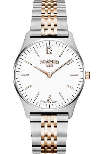 Roamer ceas de damă 650815 41 35 50 — aur roz, clasic