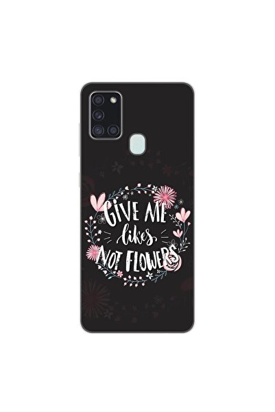 OEM Θήκη συμβατή με Samsung Galaxy A21s από σιλικόνη gel TPU με σχέδιο μήνυμα...