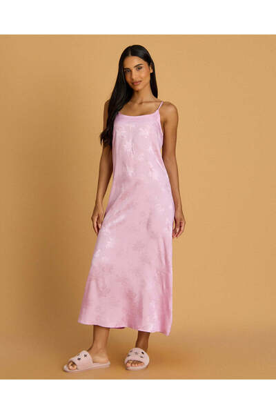REDTAG Women Pink Satin Chemise