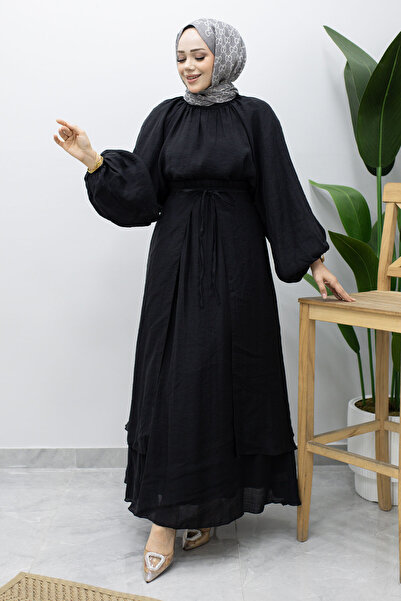 Tesettür Dünyası Lavin Seyyar Skirt Suit Tsd260242 Black