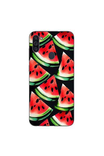OEM Θήκη συμβατή με Samsung Galaxy A11 από σιλικόνη gel TPU με σχέδιο φέτες κ...