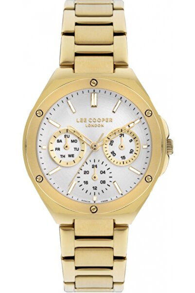 Lee Cooper Ceas de damă LC07844.130 auriu, fashion, pentru cupluri