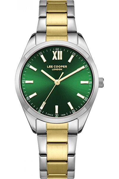 Lee Cooper Ceas de damă LC08014.270, verde, elegant — perfect ca un cadou.
