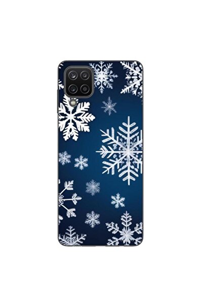 OEM Husa compatibila cu Samsung Galaxy A12 Silicon Gel Tpu Model Fulgi de Nea