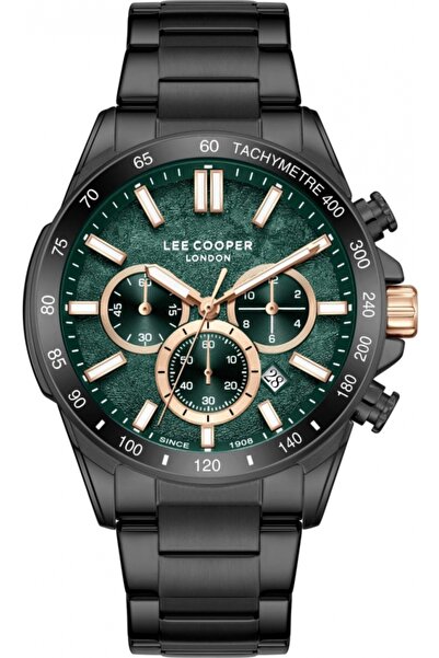 Lee Cooper Ceas de modă pentru bărbați LC08240.070 — verde