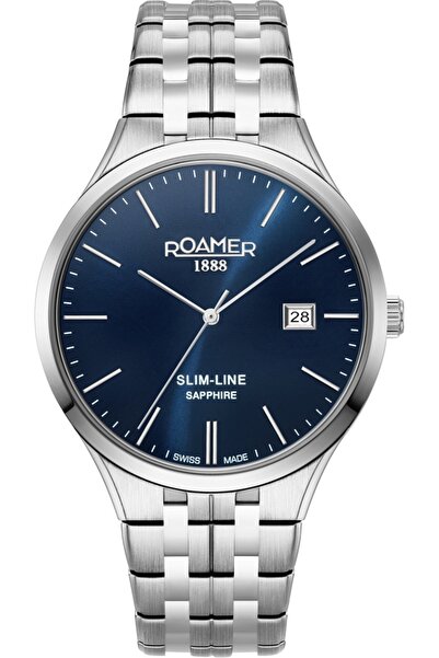 Roamer Ceas bărbătesc 512833 41 45 20 albastru marin, clasic, pentru cupluri.
