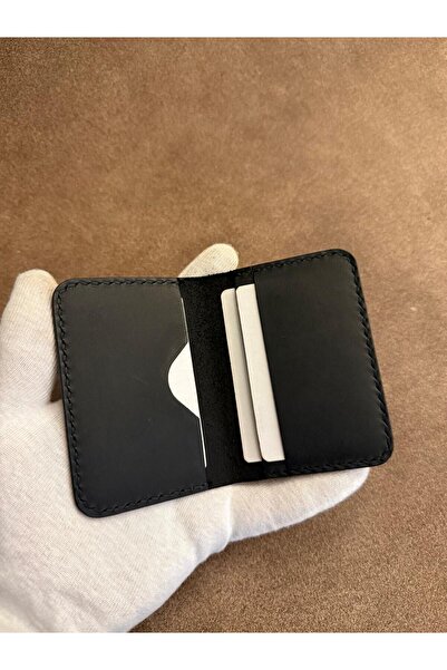 HATKA Leather Craft El Yapımı Hakiki Deri Kartlık - Card Holder K4