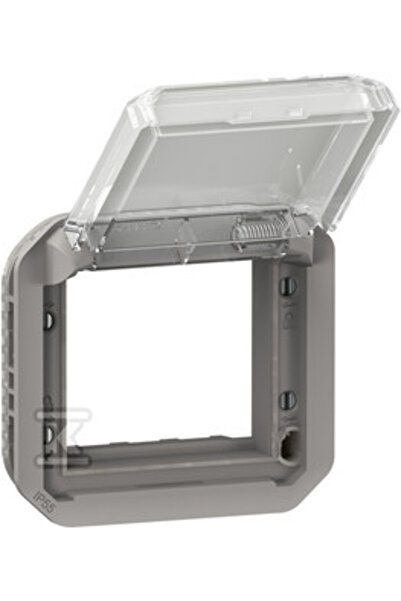 Legrand Adaptor NOWY PLEXO 55 Arteor/Mosaic cu clapetă mecanică transparentă ...