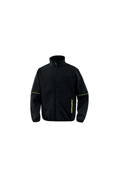 Delta Plus Bluză din plasă de poliester și țesătură softshell, culoare Negru,...
