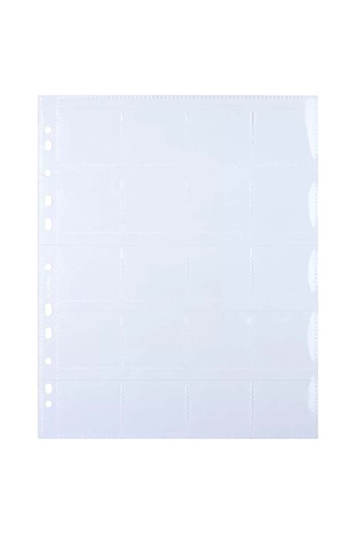 Herma Buzunare Slide 5x5 10 coli transparente 7701