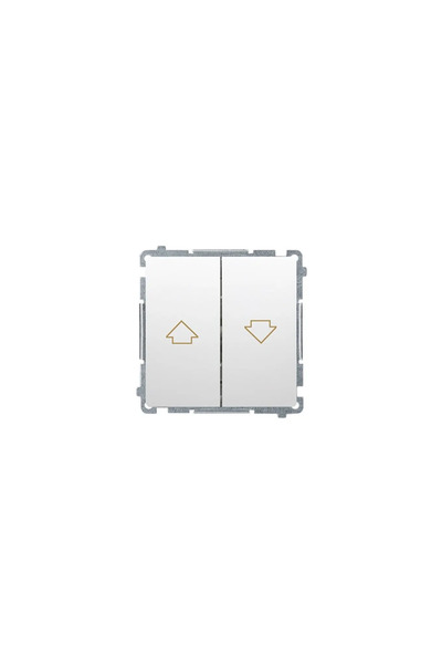 Kontakt-Simon Buton orb alb - BMZ1.01/11