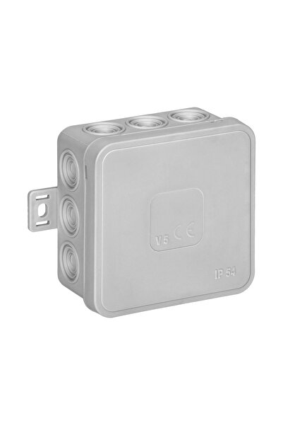 Orno Can n/t CLICK, IP54, 12 canale, 75x75x41mm, gri, OR-JB-13802/G