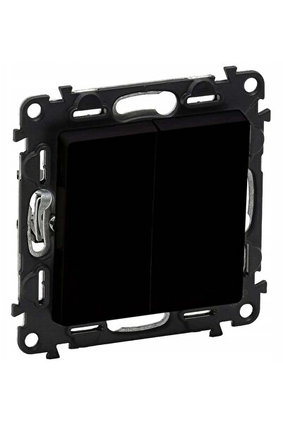 Legrand VALENA LIFE conector dublu negru 10AX 250V 756308