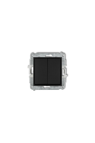KARLIK ICON Mecanism conector tip soclu negru mat 12IWP-2