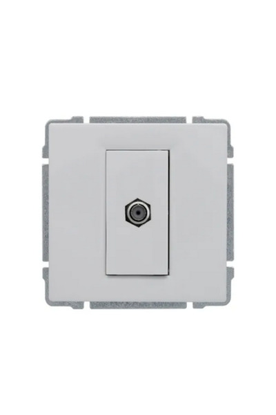 Kos KOS66 Priză antenă unică tip F alb 660454