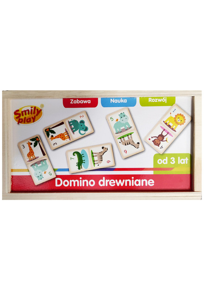 Smily Play Domino, Smily Play, Lemn