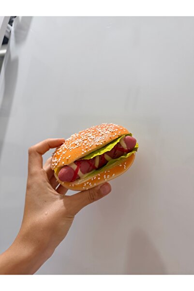Lilith Takı 🌭 Gerçekçi Hot Dog Magnet – Dekoratif Buzdolabı Magneti | Eğlenc...