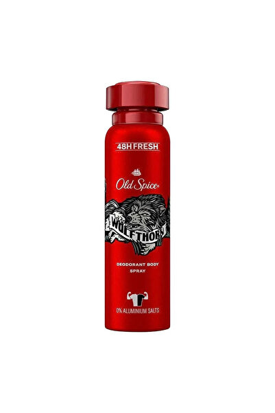 Old Spice Γουλφθορν Αποσμητικό Σπρέι Σώματος Κατά των Λευκών Σημαδιών 0% Άλατ...