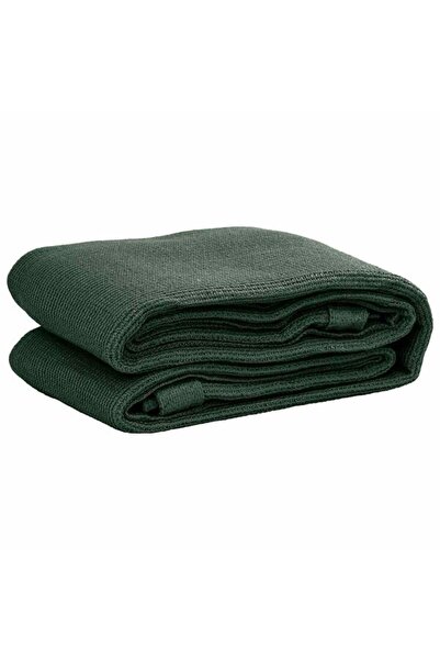 vidaxl Covor pentru cort, verde închis, 400 x 400 cm, HDPE