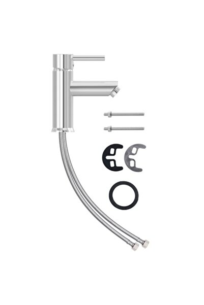 vidaxl Baterie de lavoar pentru baie, finisaj cromat, 130 x 176 mm