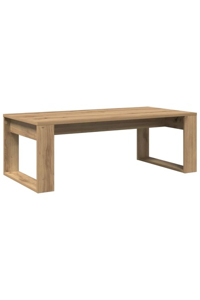 vidaxl Măsuță de cafea, stejar artizanal, 102x50x35 cm lemn prelucrat