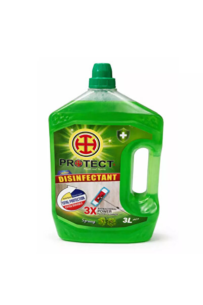PROTECT Spring Fragranced Disinfectant Floor Cleaner With 3X Antibacterial Po...