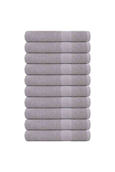 vidaxl Prosoape de saună, FROGN, 10 bucăți, gri, 80 x 200 cm, 360 g/m²