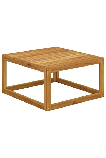 vidaxl Măsuță de cafea, 68 x 68 x 29 cm, lemn masiv de salcâm