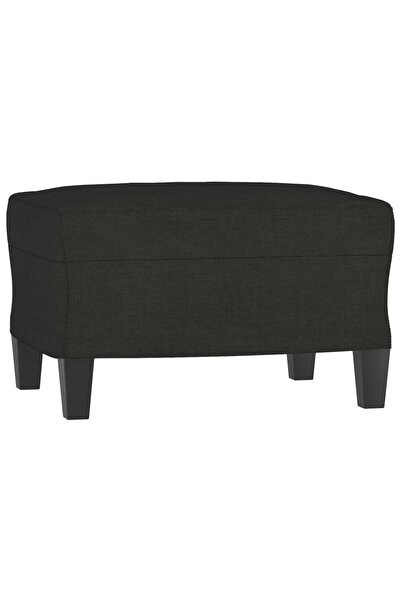 vidaxl Taburet, negru, 60x50x41 cm, material textil