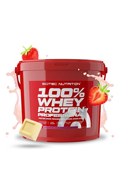 Scitec Nutrition 100% Πρωτεΐνη Ορού Γάλακτος Επαγγελματική (5000 γρ) Φράουλα ...