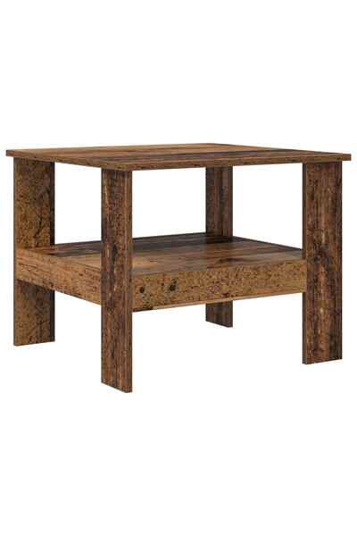 vidaxl Masă de cafea Lemn vechi 57 x 55 x 45 cm Lemn compozit