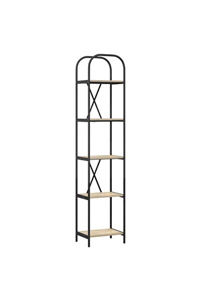 vidaxl Raft pentru cărți Stejar Sonoma 40 x 30 x 183 cm Lemn compozit