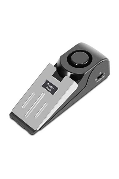 Generic Wireless Door Stop Vibration Alarm Black/White