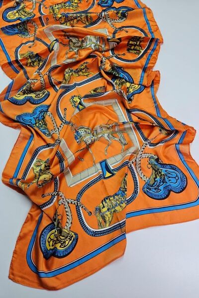 shalya scrafs Animal Figure Voile Silk Shawl Accessory Shoulder Shawl Foulard