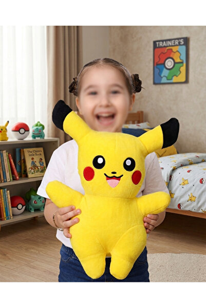 Mea Capio 40cm Pikachu Oyuncak Pikaçu Peluş Oyuncak Pikachu Peluş Oyuncak