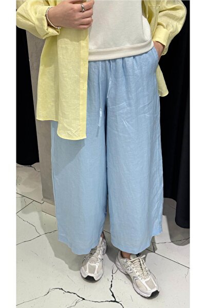 QOOQ STORE QOOQ Sofy Pantolon 26SS329 Mavi