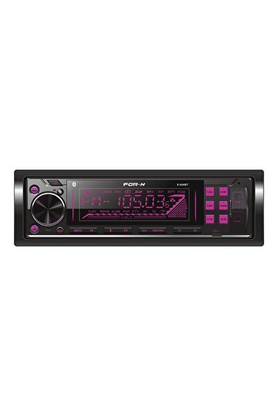 For-X X-604BT-BLUETOOTH/AUX /USB/FM-RENK DEĞİŞME-3 ANFİ ÇIKIŞLI-TELEFON ŞARZ-...