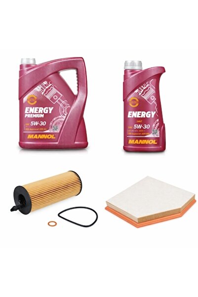 MANNOL Kit de revizie BMW 320d E90 E91 E92 F10 N47 2.0 Diesel – Ulei 5W30 6L ...
