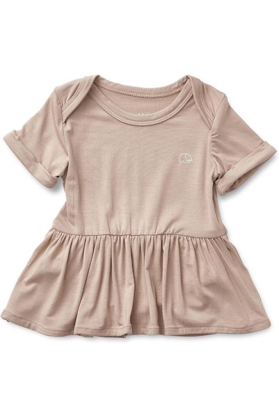 Anvi Baby Organic Bamboo Spandex Onesie Dress