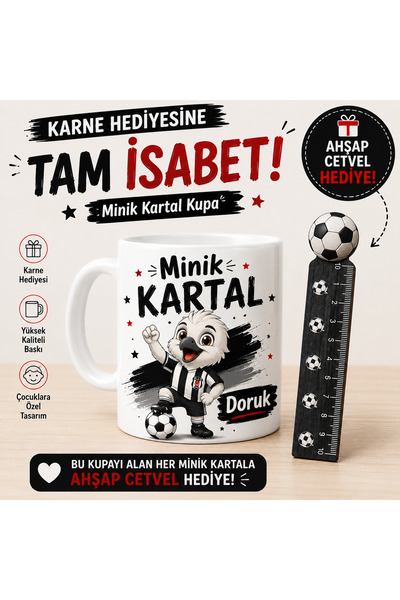 DKY Karne Gift Tiny Karakartal Fan Children's Mug