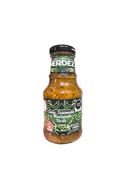 Herdez Sos Salsa Verde Roasted picant 240g –
